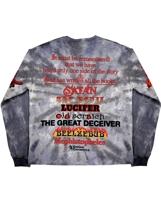 An Apology To The Devil - Tie Dye Long Sleeve