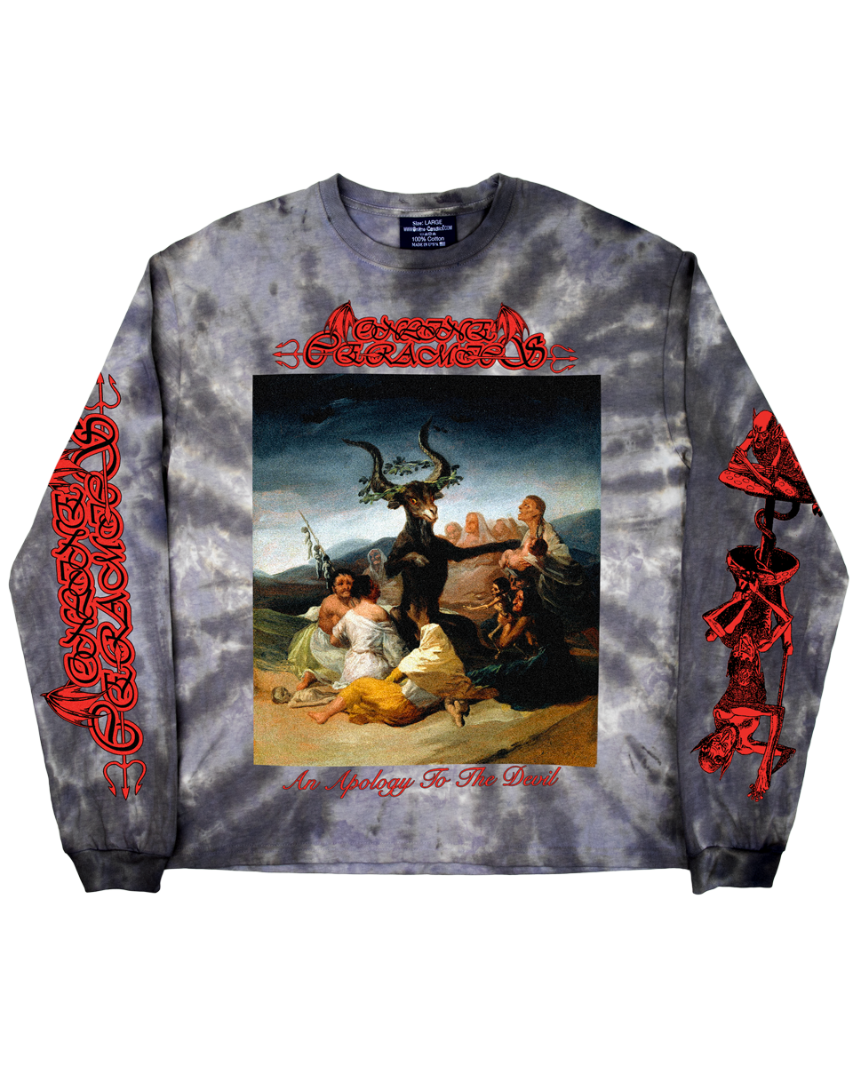 An Apology To The Devil - Tie Dye Long Sleeve