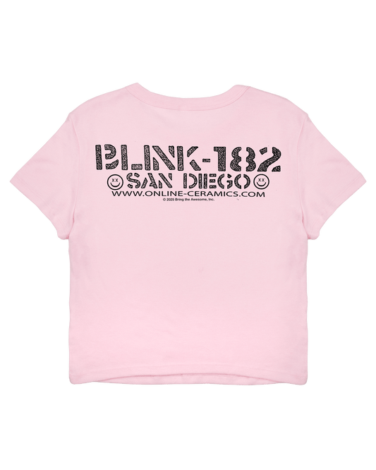 blink-182 "I Guess This is Growing Up" - Pink Baby Tee