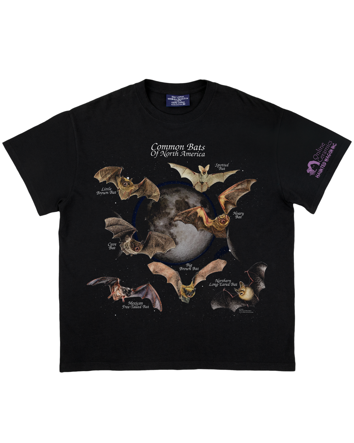 Common Bats - From the Grave - Black Tee