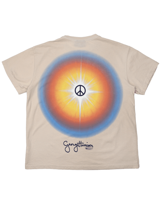 Be Here Now - Creme Tee