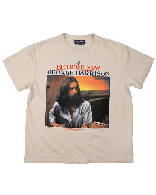 Be Here Now - Creme Tee