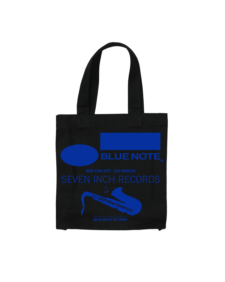 Blue Note “7” Records Bag – Black Tote