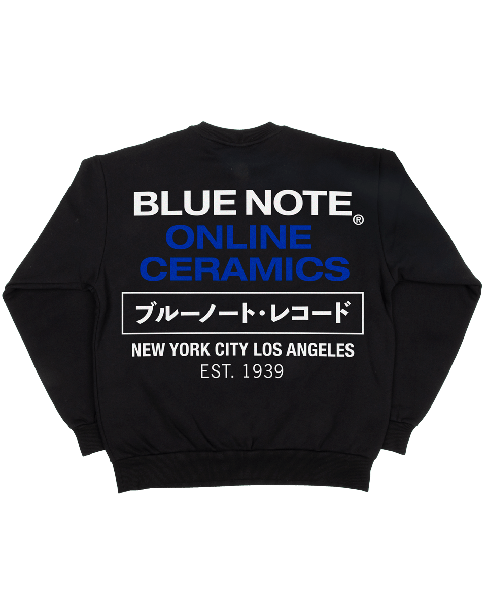 Blue Note “Logos” – Black Crewneck