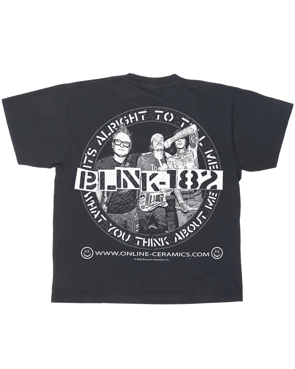 blink-182 "I Guess This is Growing Up" - Off-Black Tee