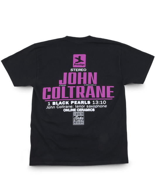 John Coltrane "Black Pearls" - Black Tee