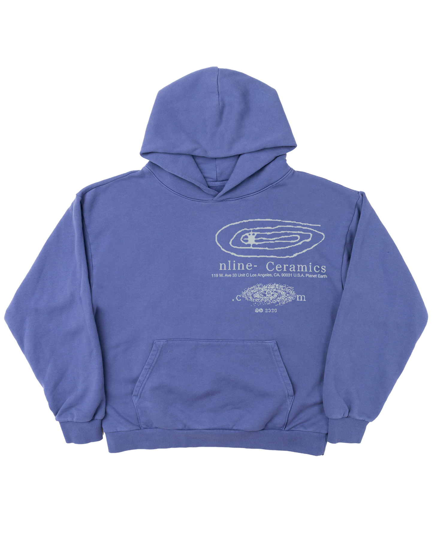 Shooting Star 2 - Washed Cornflower Hoodie