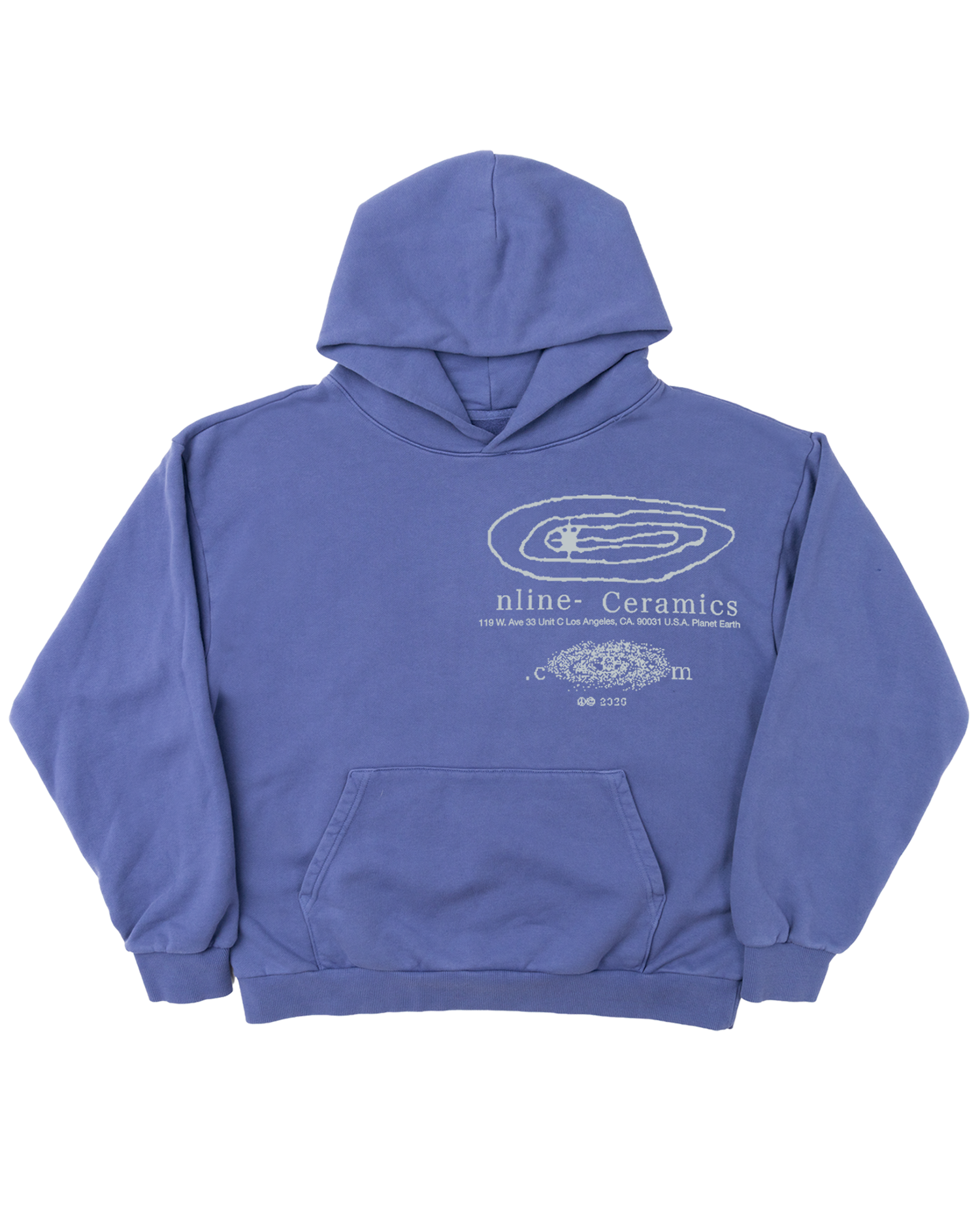 Shooting Star 2 - Washed Cornflower Hoodie