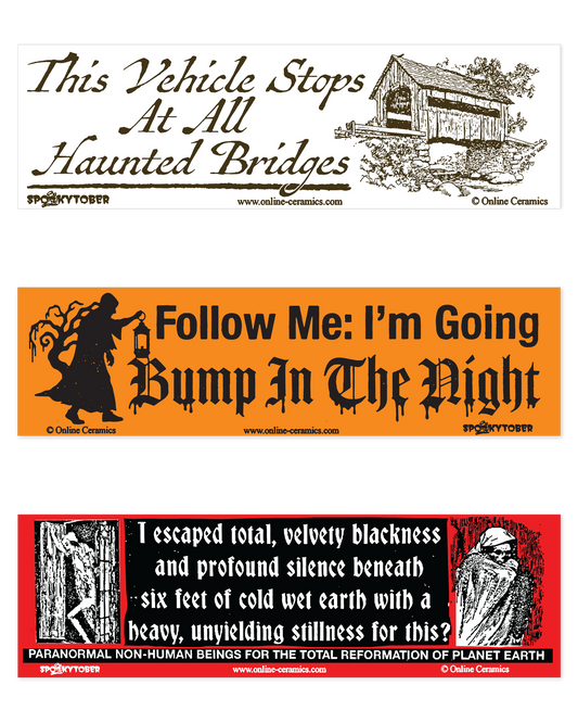 SPOOKYTOBER 2026 BUMPER STICKERS