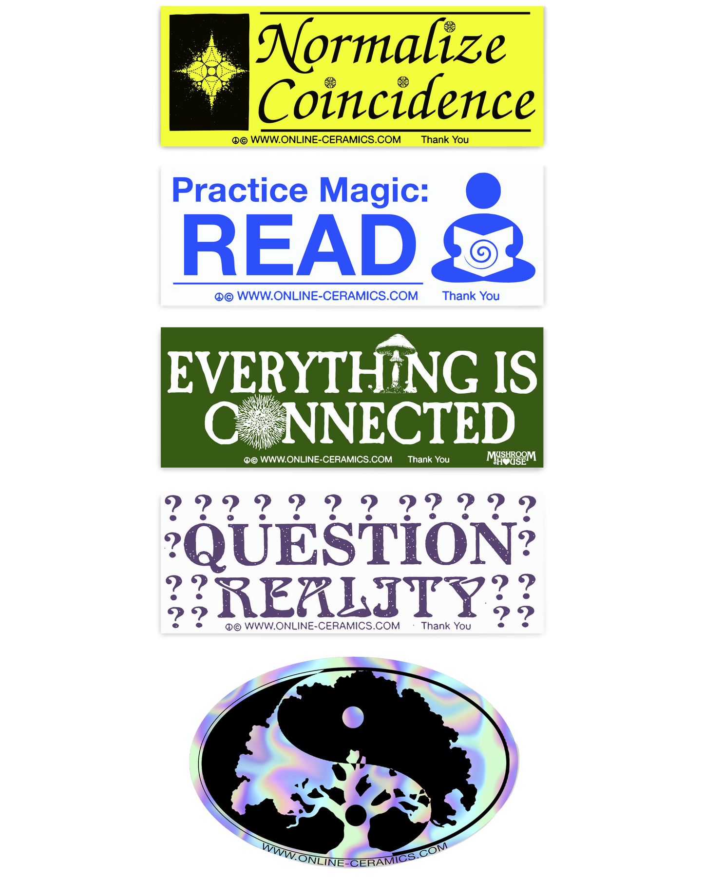 Winter 2024 Bumper Stickers