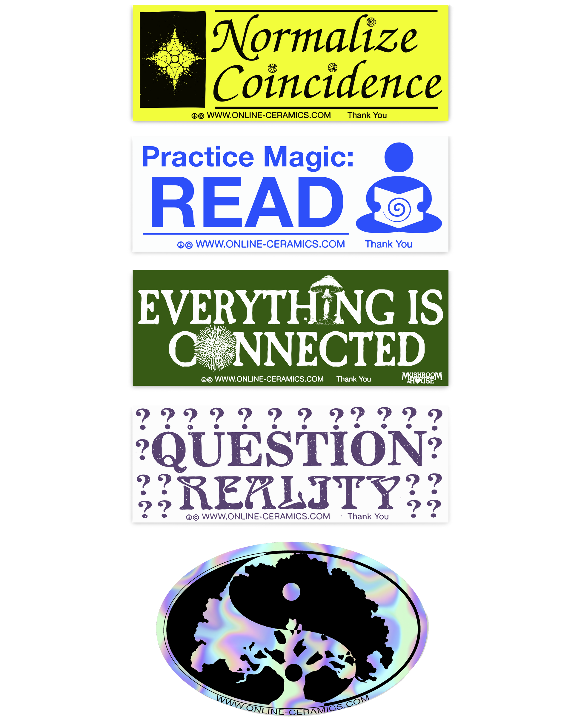 Winter 2024 Bumper Stickers