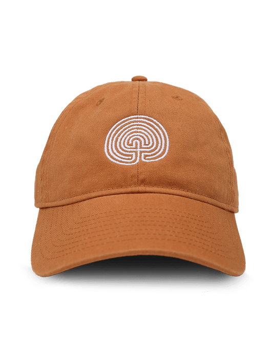 Camp Winnarainbow Labrynth Logo - Caramel Hat