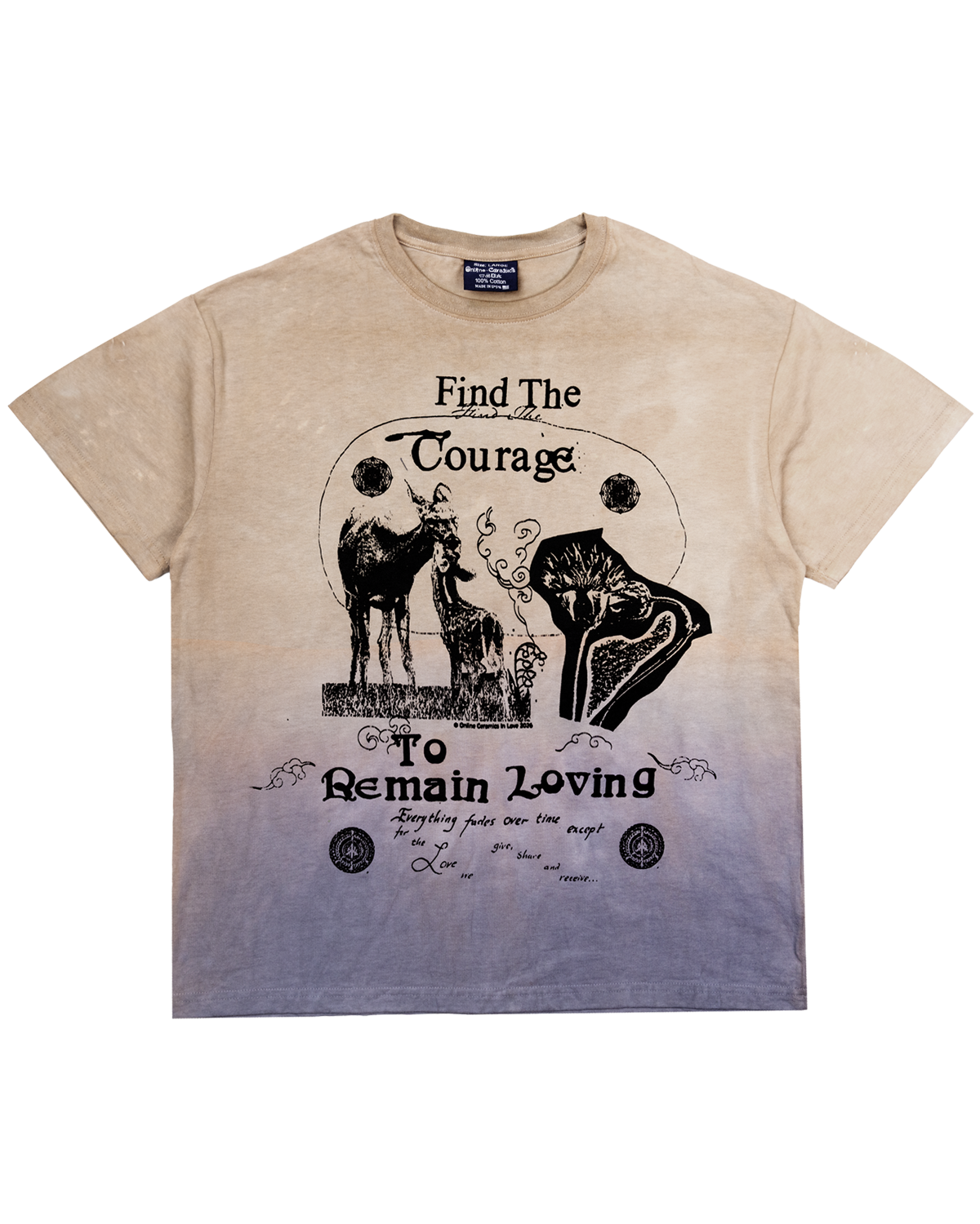 Courage - Hand Dyed Tee