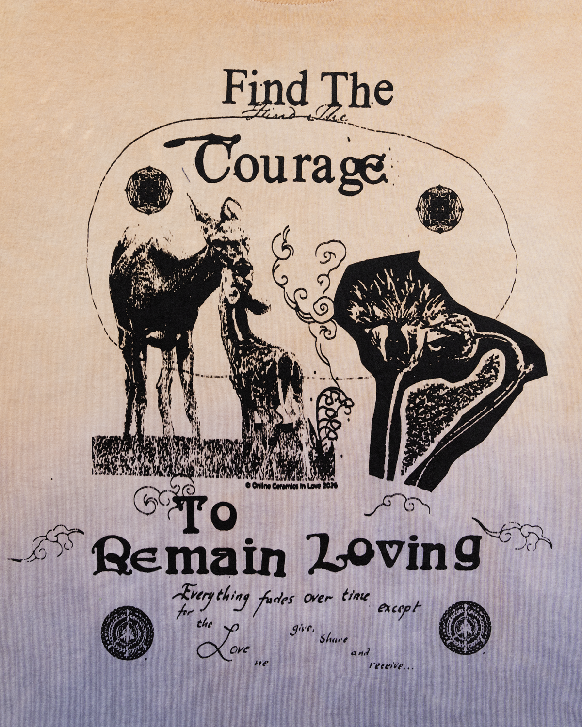 Courage - Hand Dyed Tee
