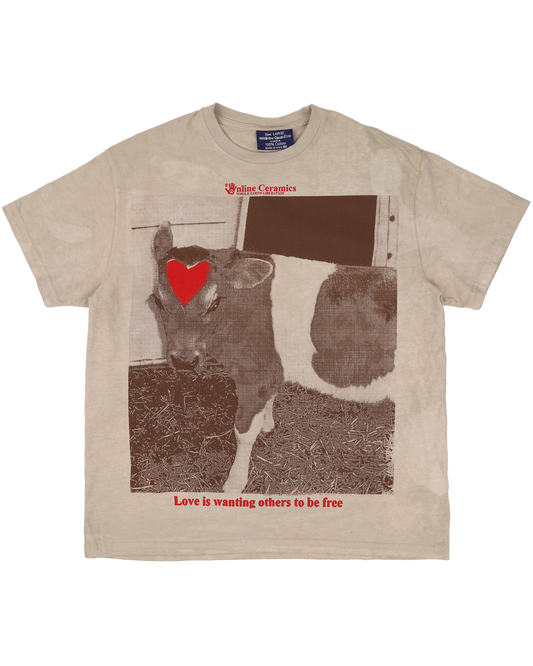 Wanting Others To Be Free - Hand Dip Dyed Tee