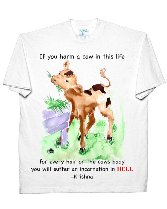 Hare Krishna - White Tee
