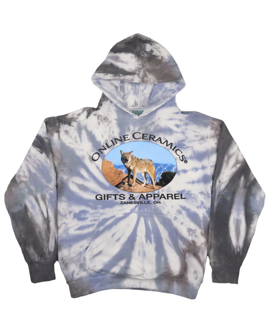Coyote Hoodie - Tie Dye Hoodie