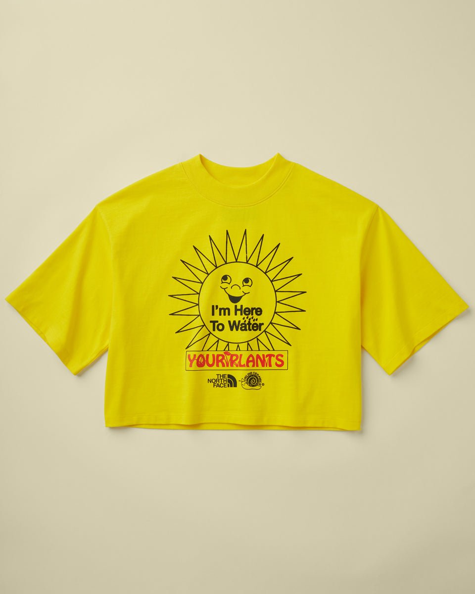 TNF X OC Cropped T-Shirt (Lightning Yellow)