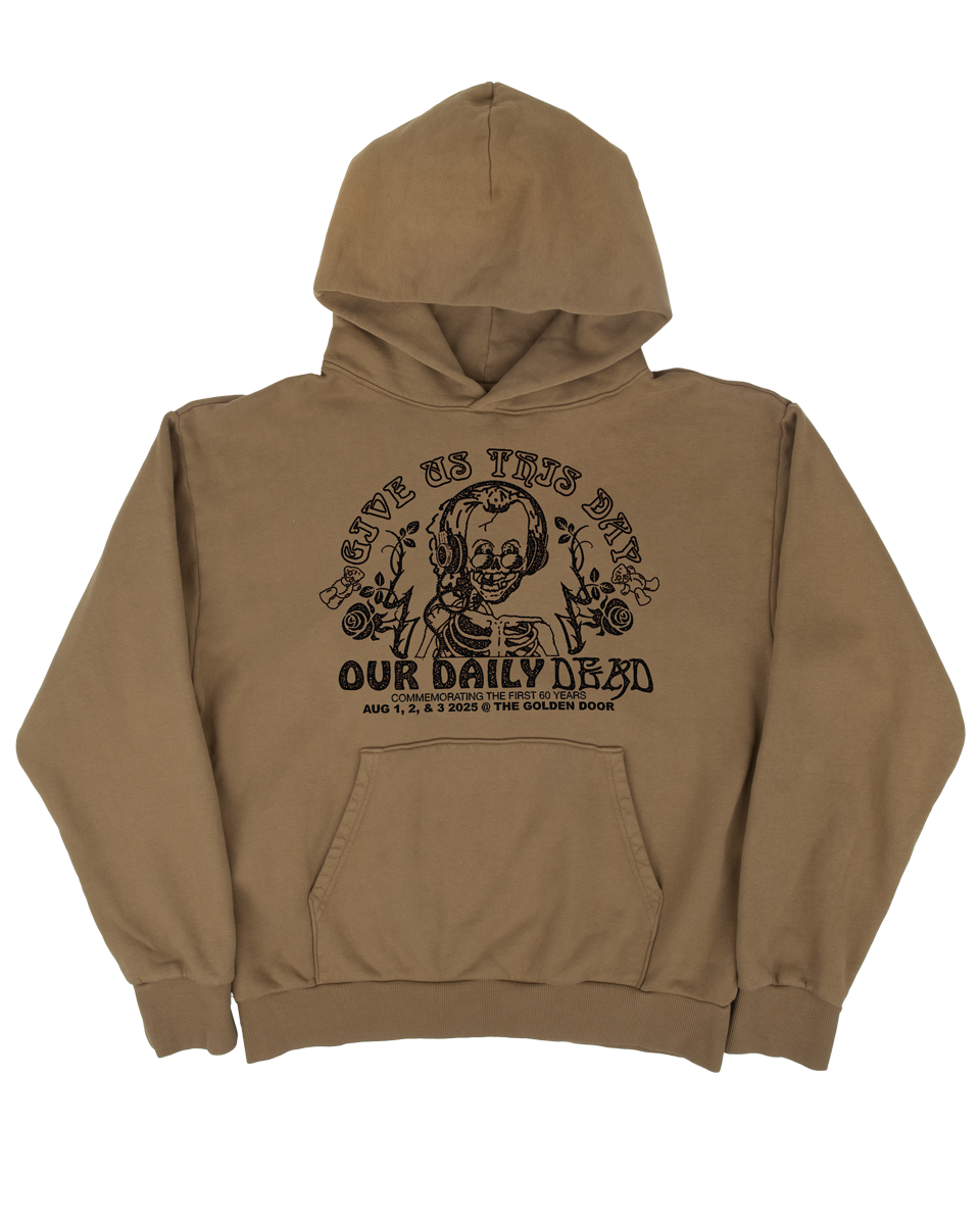 Daily Dead - Brown Hoodie