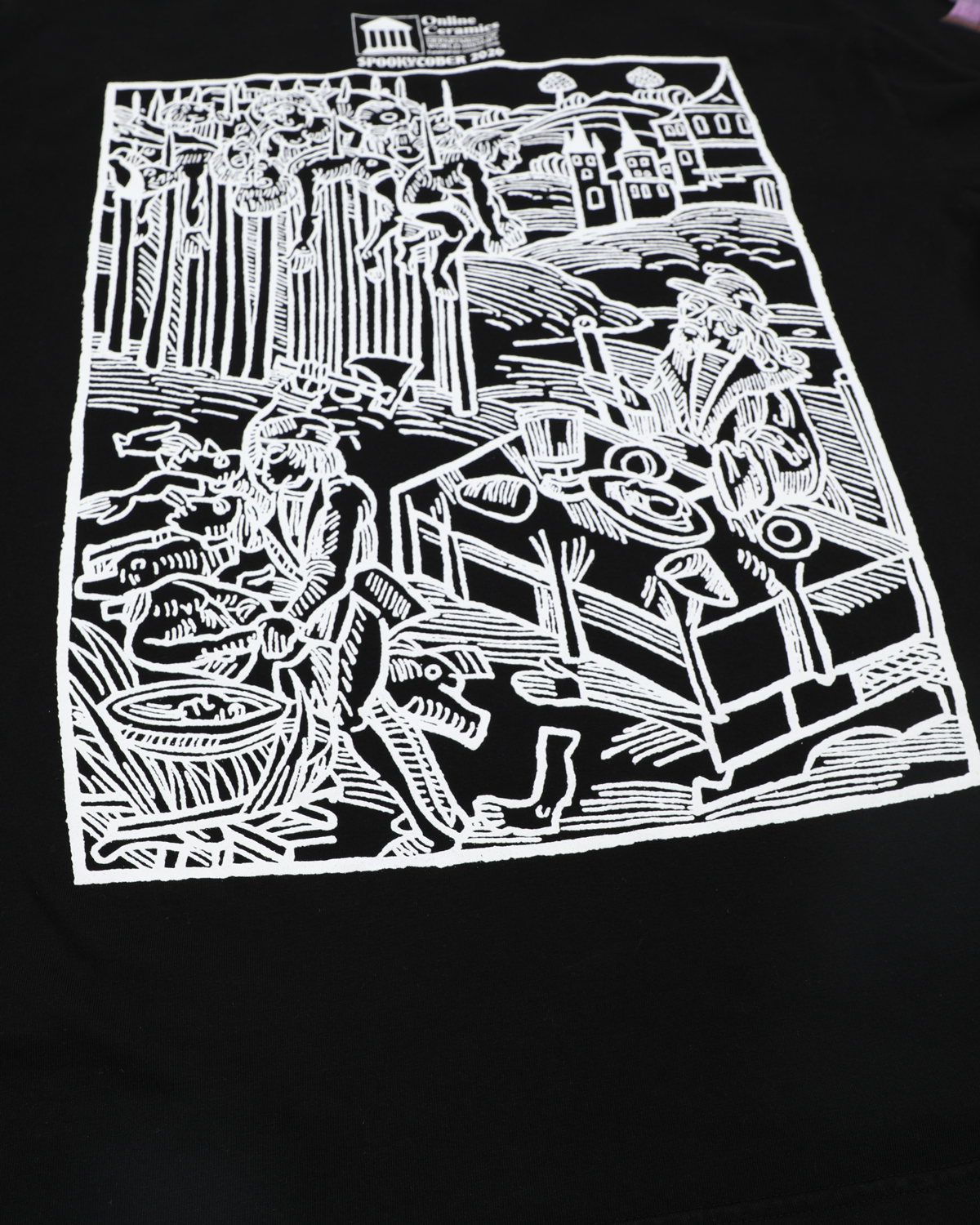 House of Draculesti - Black Long Sleeve Tee