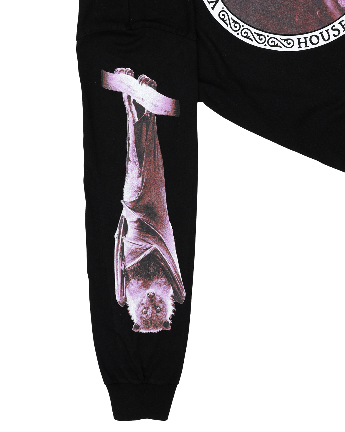 House of Draculesti - Black Long Sleeve Tee