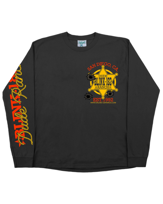 blink-182 "Dude Ranch" - Off-Black Longsleeve Tee