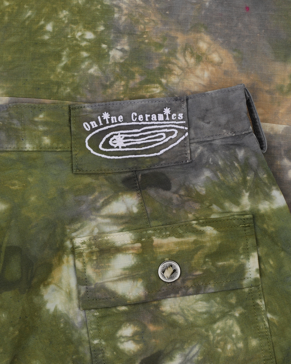Hand Dyed "Camo" - Rip-Stop Cargos