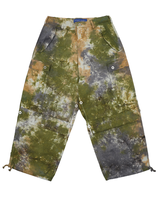 Hand Dyed "Camo" - Rip-Stop Cargos