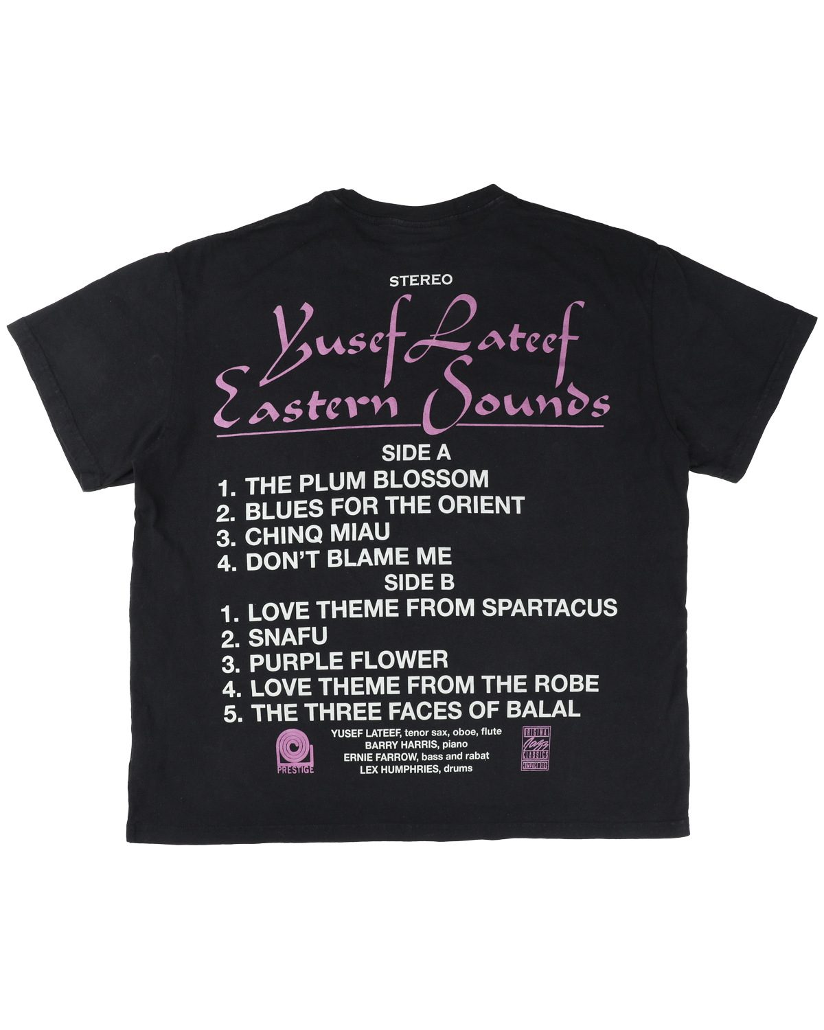 Yusef Lateef "Eastern Sounds" - Black Tee