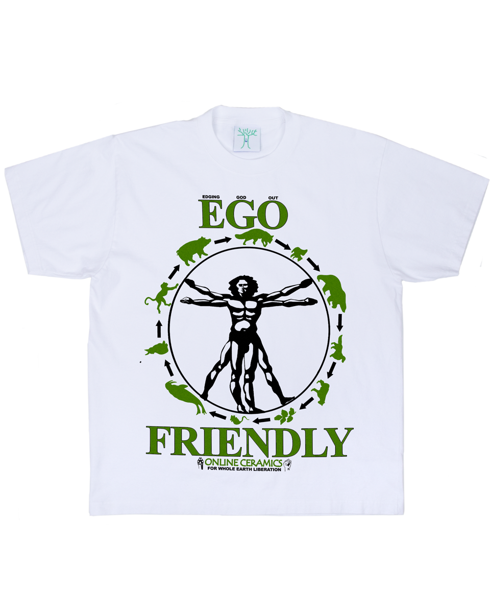 Edging God Out - White Tee