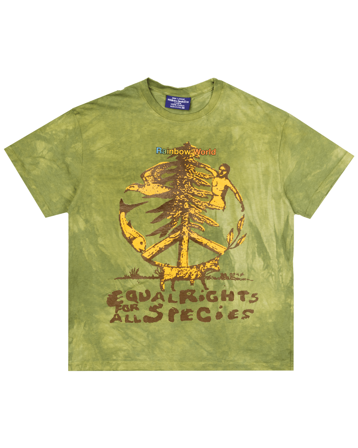 Equal Rights For All Species - Hand Dyed Tee