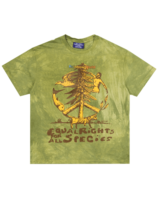 Equal Rights For All Species - Hand Dyed Tee