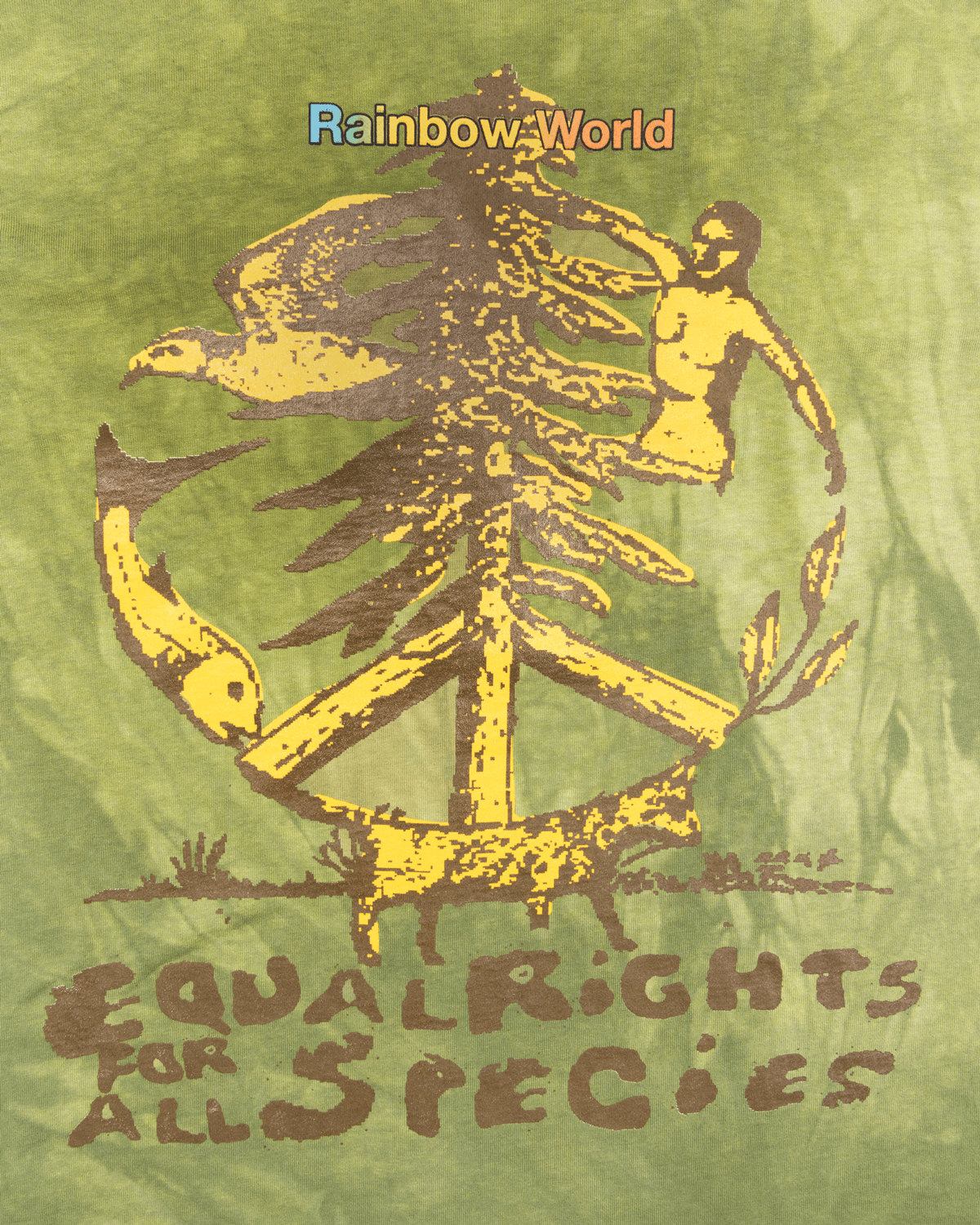 Equal Rights For All Species - Hand Dyed Tee