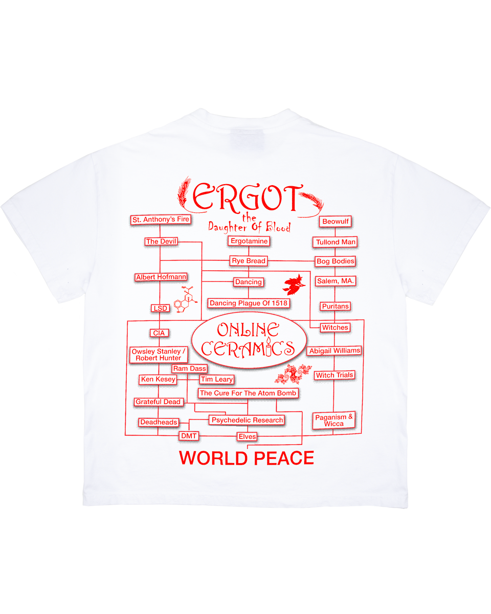 Ergot - White Tee