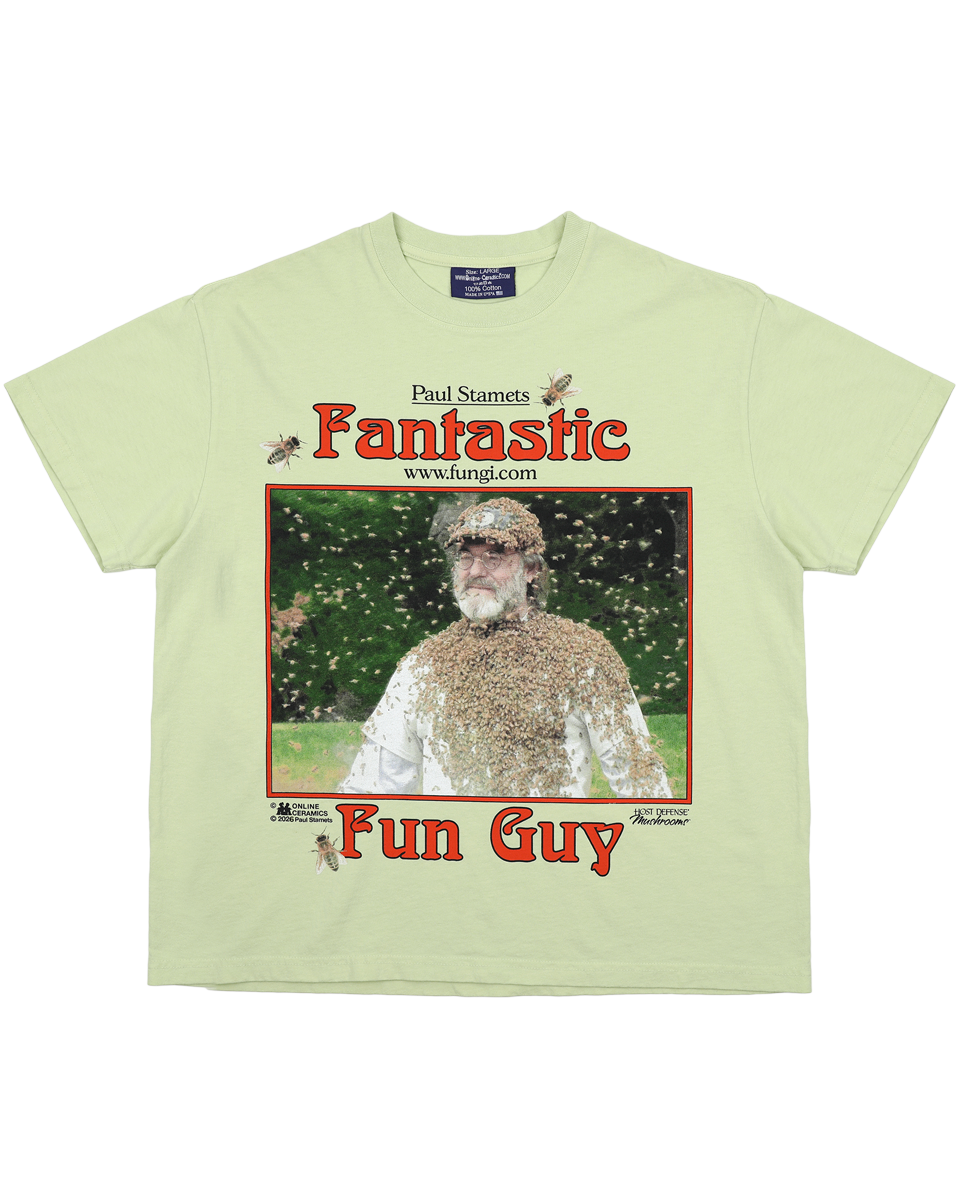Fantastic Fun Guy - Seedling Green Tee