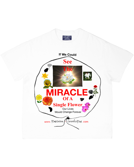See the Miracle - White Tee