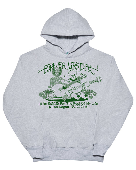 Dead for the Rest of My Life - Ash Hoodie (14oz Heavy Fleece)