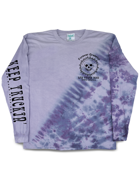 Skull Sun, and Wheel - Hand Dyed Tee