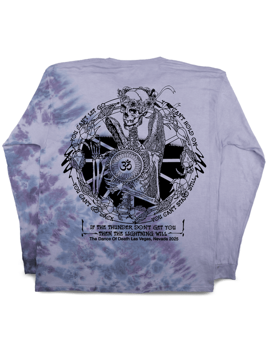 Skull Sun, and Wheel - Hand Dyed Tee