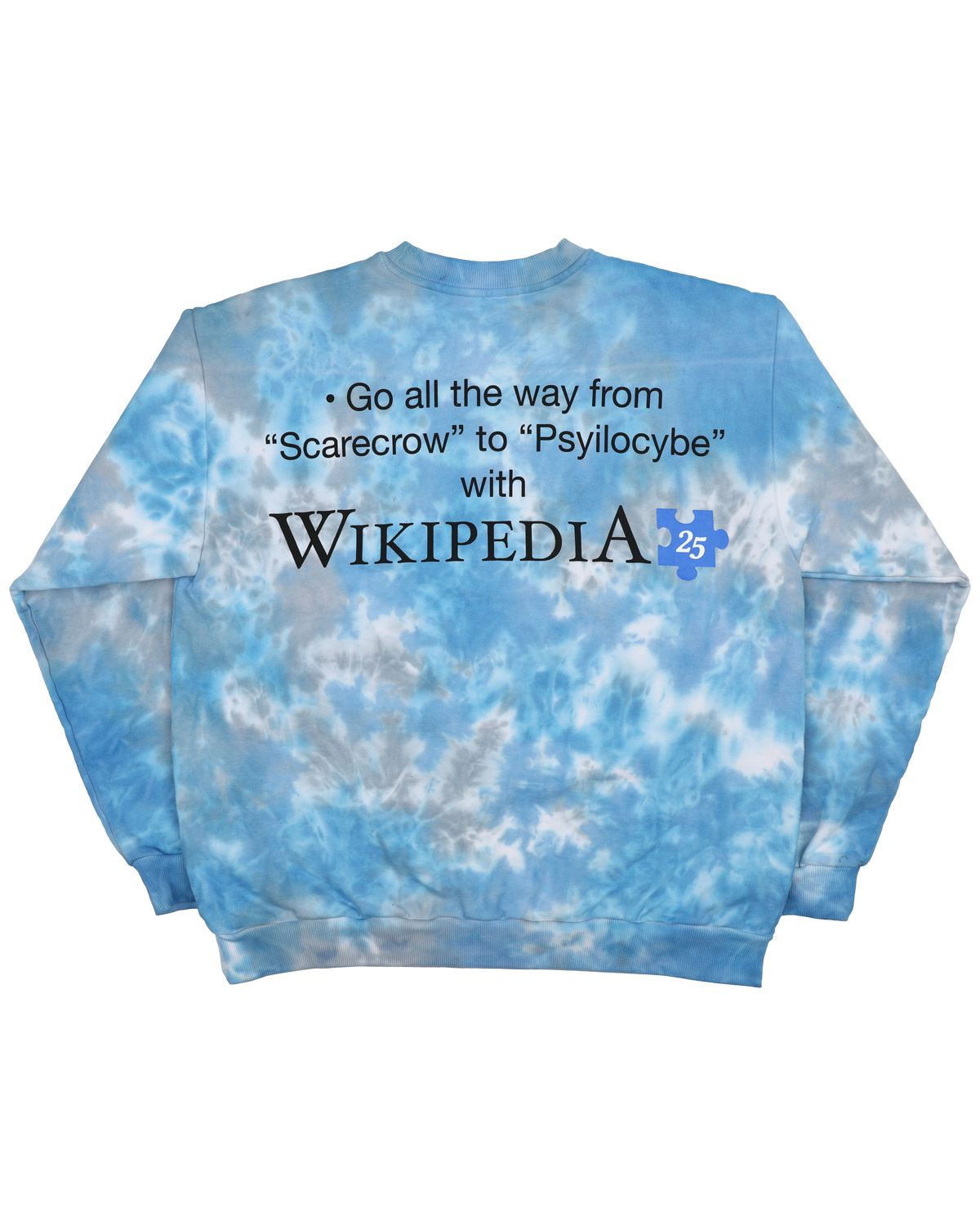 The Fractal Heart2 - Hand Dyed Fleece Crewneck