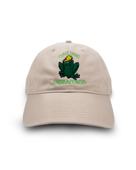 Frog Logo - Beige Hat