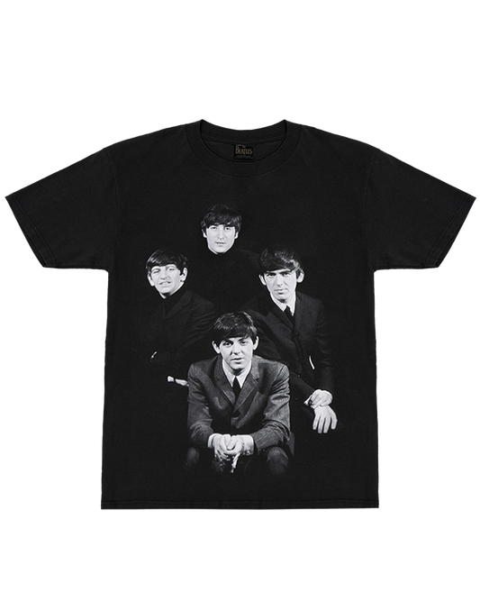 The Beatles "Portrait Tee" - Black Tee