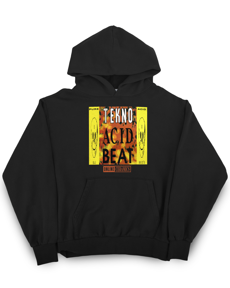 Genesis P-Orridge "Tekno Acid Beat" - Black Hoodie