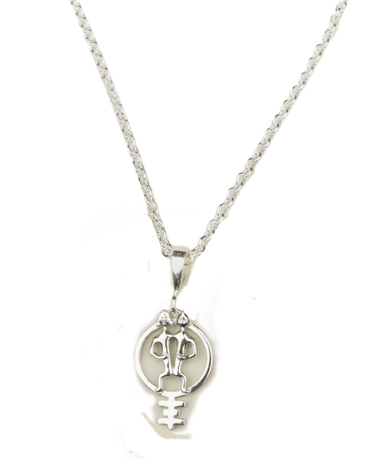 Genesis P-Orridge "Circle Symbol Pandrogyne" - Sterling Silver Necklace