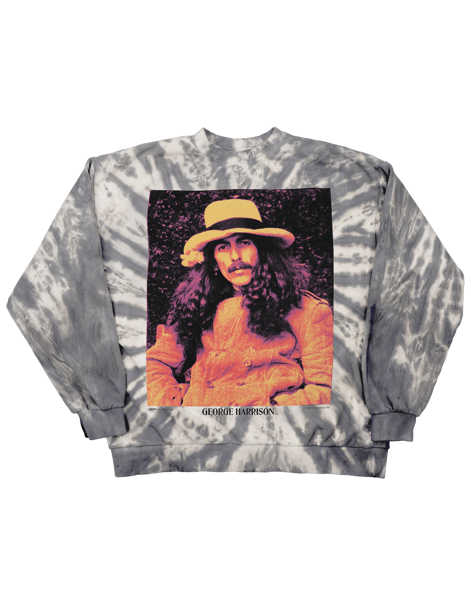Give Me Love - Tie Dye Fleece Crewneck