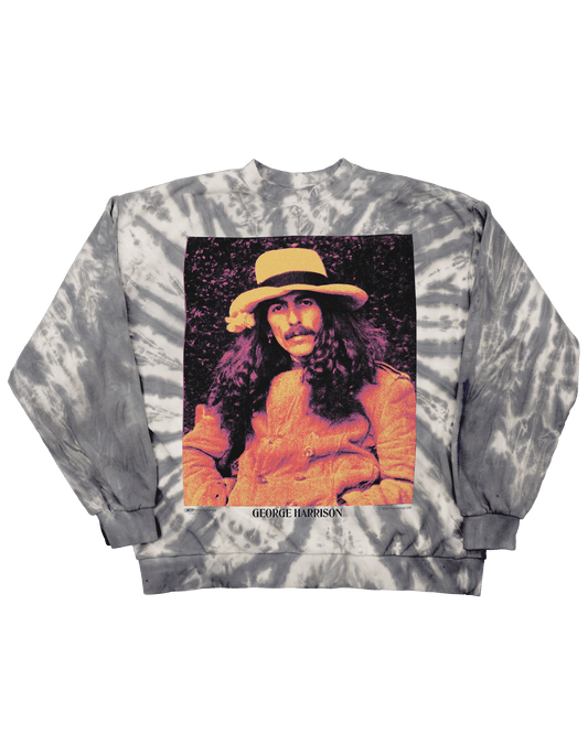 Give Me Love - Tie Dye Fleece Crewneck
