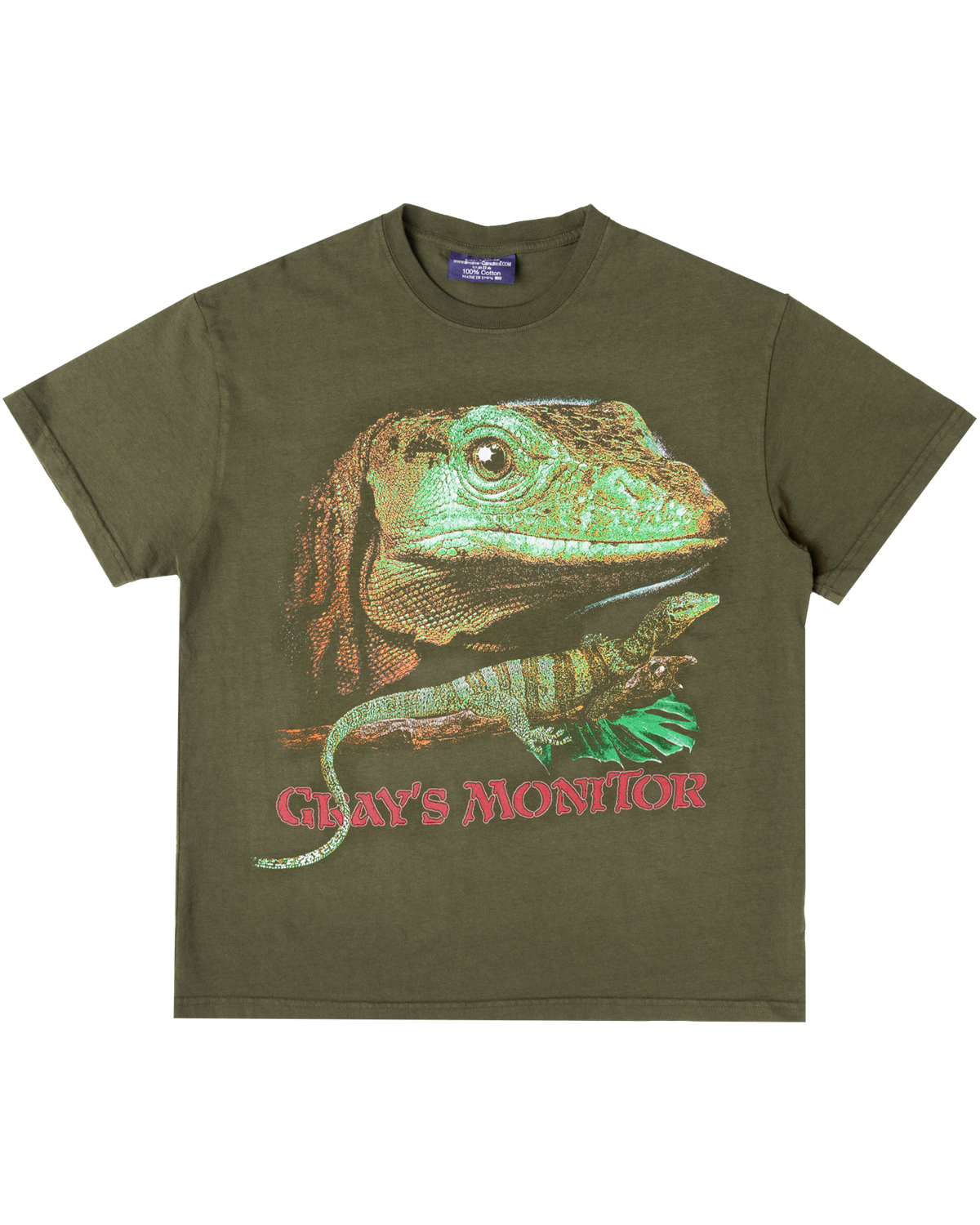 Gray's Monitor - Moss Tee