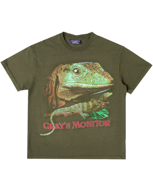 Gray's Monitor - Moss Tee