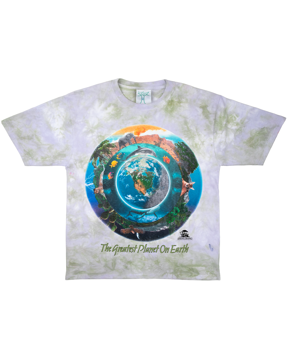 Greatest Planet On Earth - Tye Dye Tee