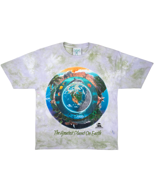 Greatest Planet On Earth - Tye Dye Tee